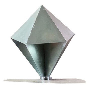 铁拳营 雷达角反射器 镀锌板1角型反射器演习 雷达角反射器