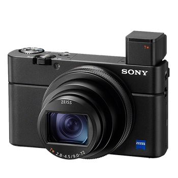 索尼(sony)dsc-rx100m7黑卡7代蔡司vlog4k视频旗舰款数码相机【618