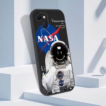nasa宇航员适用苹果13手机壳iphone11软壳12promax全包x男xr女xsm