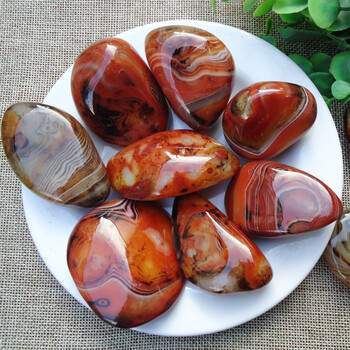 草庄南京雨花石原石天然鹅卵石石头花盆鱼缸装饰彩石头彩色小石子46