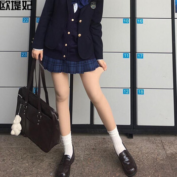 连体袜女大码丝袜 200斤光腿神器女春秋冬季加绒加厚超自然显瘦裸感jk