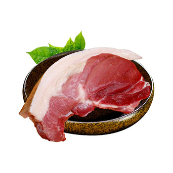 国产土猪肉黑猪肉新鲜五花肉山林散养猪腿肉排骨生鲜烧烤3斤装新鲜