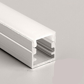 led灯槽铝合金u型铝材装饰亚克力长条铝槽灯带明装嵌入式线条灯条 不