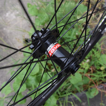 久裕花鼓太阳圈精编山地轮组xcdh桶轴26/27.5/29寸自行车培林轮子 27.