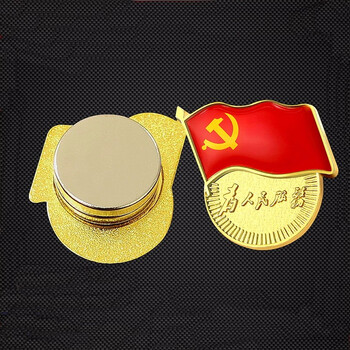 fgacct 党员胸牌 党员示范岗台牌 党员先锋岗胸牌 徽章 胸针 入党积极