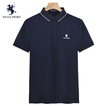保罗·彼得 paulo pedrotbcb95253保罗彼得线下同款2023夏季男士polo