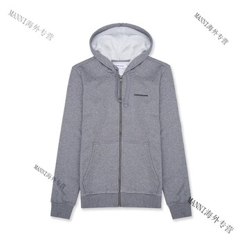 calvinklein男士时尚潮流连帽卫衣灰色m6675kg