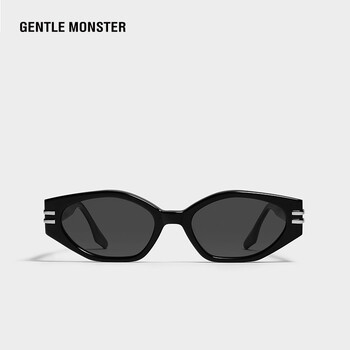 【2021新品】ghost 板材时尚墨镜太阳镜 男女中性 gentle monster 01