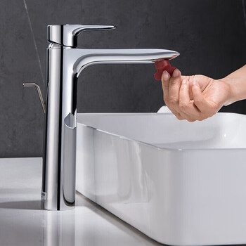 (kohler)日本卫浴全铜家用洗脸盆洗手盆台上盆面盆单把单孔冷热水龙头