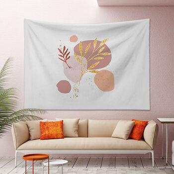 北欧莫兰迪背景布卧室床头温馨宿舍房间装饰网红挂布莫morandi10045米