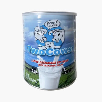 twocows荷兰进口双牛淘高斯全脂牛奶粉900g学生儿童青年中老年高钙0