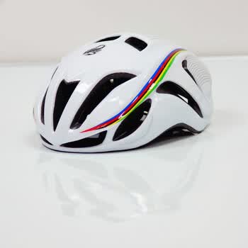 天蝎山地自行车头盔公路破风电动车头盔男女骑行防护装备安全帽白彩色