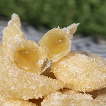 邳州特产羊角蜜徐州老式果子糕点传统手工制作山东糖饺子休闲点心白