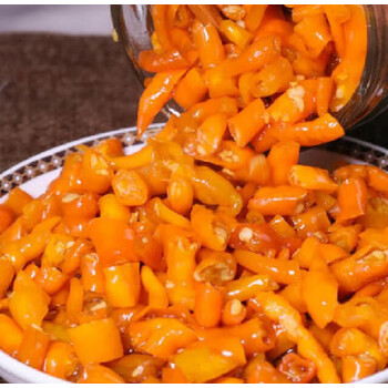 虎钢馋湖南衡东剁辣椒黄辣椒酱米酒泡椒农家味手工制调味品苏胖御贡园