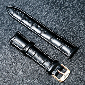 罗西尼表带原装男女8633sr6461616725针扣蝴蝶扣表带蓝色21黑色金色针