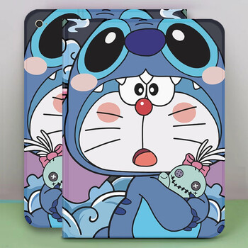 杰帆ipadmini4mini5平板保护套哆啦a梦叮当猫卡通动漫周边带有笔槽