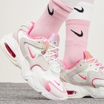 耐克女鞋air max 2x 樱花粉复古老爹鞋气垫运动跑步鞋dd8484-161 dd