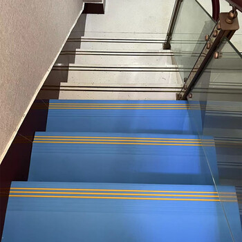 瑾鲤 室内外幼儿园防滑台阶楼梯垫加厚楼梯踏步垫条可擦洗塑胶垫家用