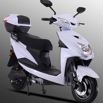 60v72v男女外卖电动摩托踏板车 精英版珍珠白 精英版60v20a5块大电池