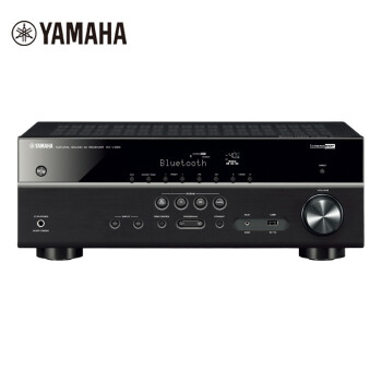 雅马哈（YAMAHA）RX-V385  5.1声道AV功放机 音响 音箱 家庭影院功率放大器 黑色