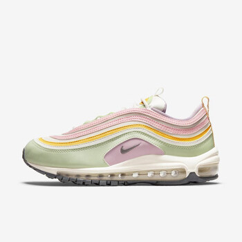 耐克nike 女鞋air max 97全掌气垫缓震 马卡龙粉 运动休 dh1594-001