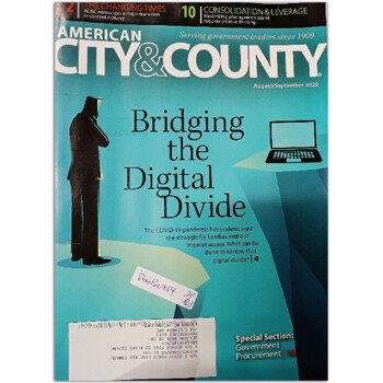 【单期可选】American City&County 2019/20年月刊 美国城市乡村杂志 2020年8/9月合刊