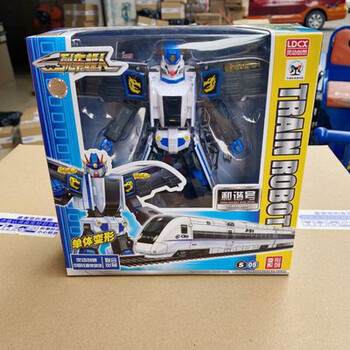 灵动列车超人变形火车玩具动车高铁复兴和谐号儿童男孩金刚机器人2弹