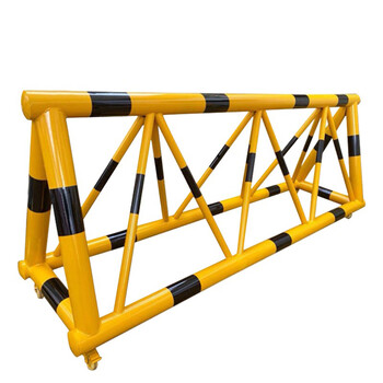 雷响   拒马护栏移动路障道路防撞栏挡车安全隔离栏 警示-黄黑3米