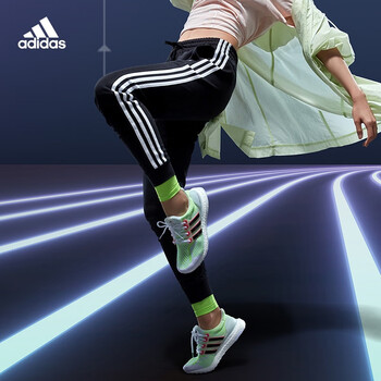 adidas阿迪达斯官网女装秋季运动裤DP2380 黑色/白A/S(160/68A)【图片价格品牌报价】-京东
