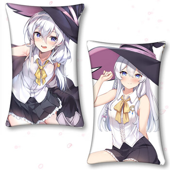 魔女之旅伊蕾娜抱枕动漫靠枕二次元半身长枕套枕头毛绒双面定制kz1324