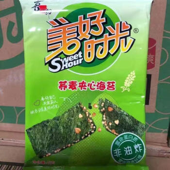 美好时光海苔卷喜之郎美好时光海苔卷原味11g265g袋装即食紫菜儿童