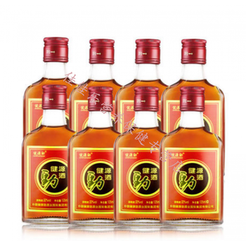 新货中国健源劲酒8瓶24瓶装125ml非酒酒32度养生酒药酒8瓶装
