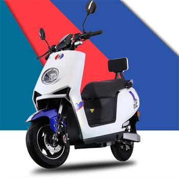 全新电动摩托车男女双人 72v60v 电瓶车两轮成人代步车高速 英伦白