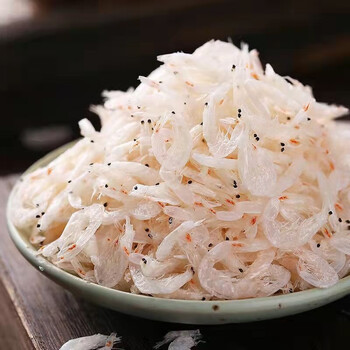 海米小虾米散装非特级商用淡干新鲜即食煲汤海产干货 淡干虾皮100g