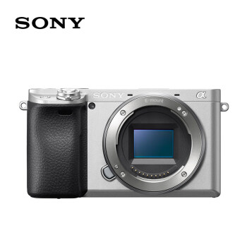 sony索尼ilce6400apsc画幅微单数码相机vlog自拍a6400银色官方标配