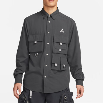 耐克(nike)男子 acg 户外多口袋工装速干运动衬衫外套 dn3937-070 l