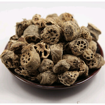 同仁堂中药材 药用 藕节 500克 光藕节 藕节疤干藕