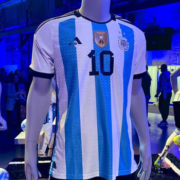 10号梅西国家队主场短袖足球队服球员版锌鹏 球迷版球衣 球裤 印号 l