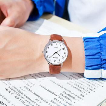 公务员考试专用手表男女初高中学生中考高霸静音机械电子石英逢考必过