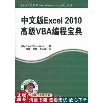 中文版Excel2010高级VBA编程宝典