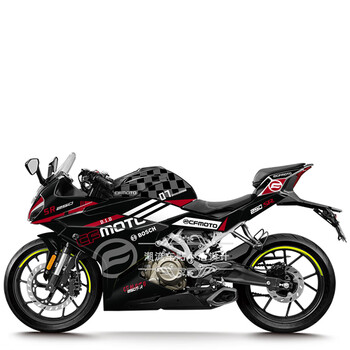 适用于春风250sr贴纸黑武士全车贴 改装贴花版画防水个性车贴可定制