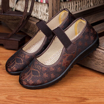 中老年人老北京布鞋夏季女网鞋防滑软底透气老太太鞋婆婆鞋妈妈鞋1108