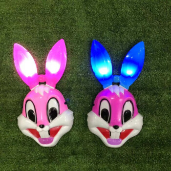 兔子耳朵发光素材图片