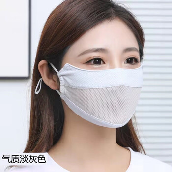 熹卡龙新品莫代尔口罩夏季防晒口罩冰丝薄款凉感冰爽透气易呼吸可洗高