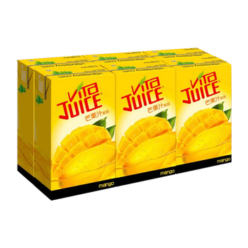 香港进口维他芒果汁饮料250ml6盒装港版网红果汁夏日聚会果味清凉饮品