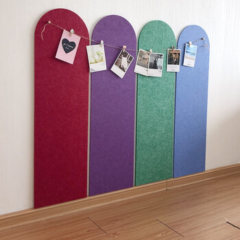 杏双 墙裙毛毡板照片墙背景墙贴软木板ins风墙面装饰儿童房防护幼儿园