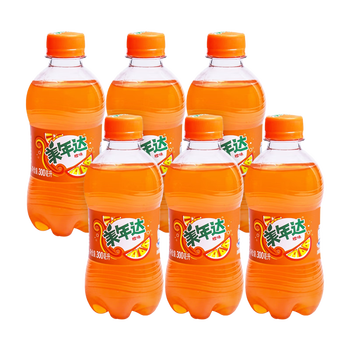 百事可乐300ml6瓶百事七喜芬达美年达300ml6瓶