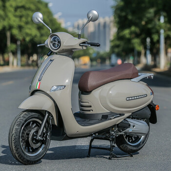 维帕斯150cc踏板摩托车国四电喷碟刹四冲程省油金浪机可上牌灰色水泥