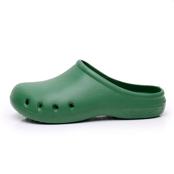 手术室拖鞋包头医生护士实验室拖鞋手术鞋医院工作鞋女洞洞鞋防滑墨