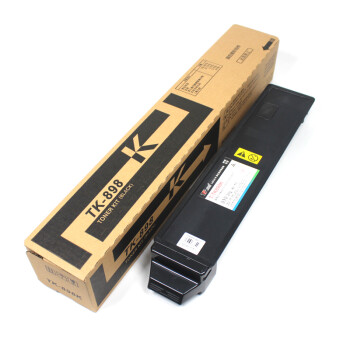 高端TK898彩粉盒适用京瓷FS-C8020复印机C8025碳粉C8520墨粉C8525MFP TK-898BK黑色粉盒 网络版